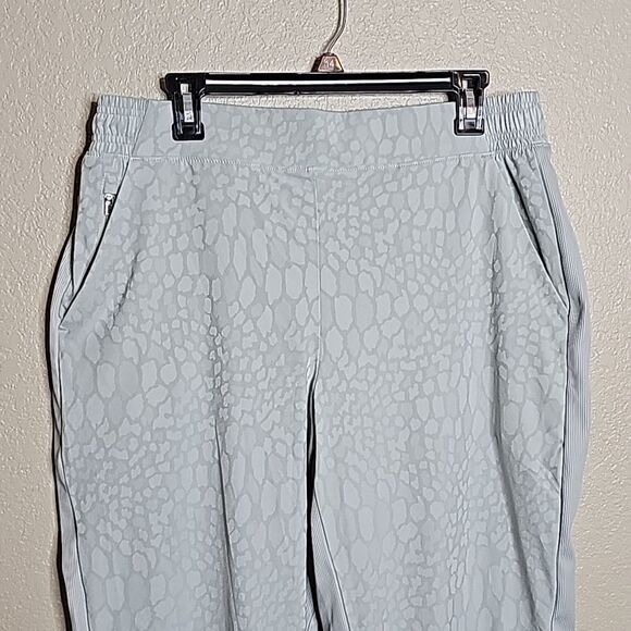 Athleta 14 Brooklyn Lined Textured Jogger Serpentine Coast Gray - Picture 4 of 12